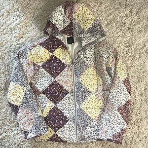 Quilted Zip-up Jacket